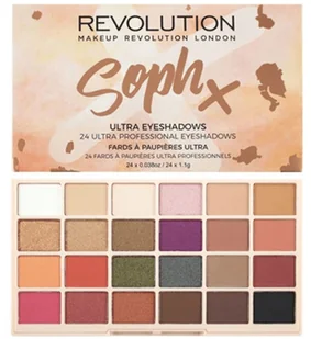 Makeup Revolution Soph X - Ultra Eyeshadow Palette - Paleta 24 cieni do powiek MAKUP2DPO - Cienie do powiek - miniaturka - grafika 4