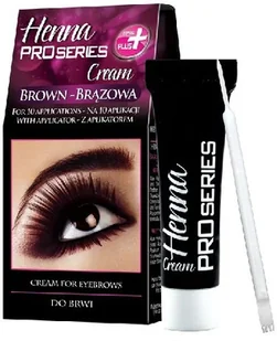 Verona Henna Do Rzęs i Brwi Brązowa 15ml - Akcesoria i kosmetyki do stylizacji brwi - miniaturka - grafika 2
