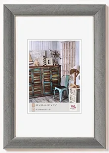 Walther HI015S Grado ramka drewniana, 10 x 15 cm, kolor srebrny HI015S - Ramki na zdjęcia Walther HI015S Grado ramka drewniana, 10 x 15 cm, kolor srebrny HI015S - Ramki na zdjęcia - miniaturka - grafika 1