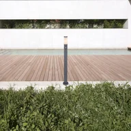 Lampy ogrodowe - Globo Słupek ogrodowy Boston, 110 cm z czujnikiem - miniaturka - grafika 1