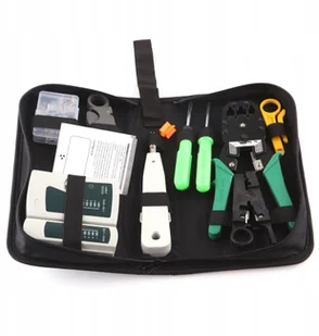 Zestaw Narzędzi Sieciowych RJ45 Tester Zaciskarka - Narzędzia sieciowe - miniaturka - grafika 6