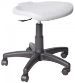 Fotele i krzesła biurowe - Prosedia Taboret obrotowy Magika FLAT TULIP szary - miniaturka - grafika 1