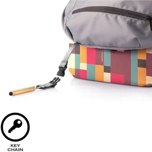 XD Design Plecak na lapotp Bobby Soft Geometric - Torby na laptopy - miniaturka - grafika 19