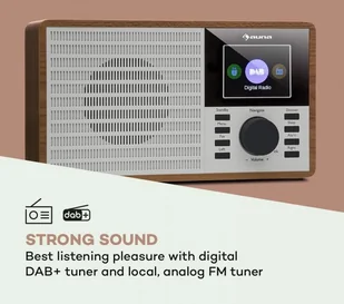 Auna DR-160 Drewno - Radia - miniaturka - grafika 3