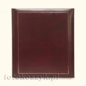 Albumy fotograficzne - Poldom Album Classic 4 Bordowy XL (tradycyjny 100 czarnych stron) - miniaturka - grafika 1