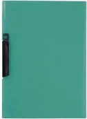Teczki i skoroszyty - Biurfol Skoroszyt z klipsem transp. - zielony - miniaturka - grafika 1