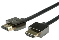 Kable - Rotronic ROLINE HDMI 2 m 2 m HDMI HDMI Czarny kabel HDMI (11.04.5592) 11045592 - miniaturka - grafika 1