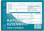Druki akcydensowe - Michalczyk&Prokop RAPORT DZIENNY PRACY SPRZĘTU A5 790-3 - miniaturka - grafika 1