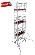 Rusztowania - Krause Rusztowanie aluminiowe PROTEC XS wys.rob. 7,80 m (942159) - miniaturka - grafika 1