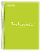 Notesy i bloczki - Miquelrius 46106 notatnik A5 120 w kratkę 90 g PP w kratkę Lima 46106 - miniaturka - grafika 1