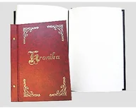 Druki akcydensowe - Warta Kronika 250x345 pionowa WARTA bordowy - miniaturka - grafika 1