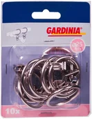 Karnisze - Gardinia Kółka z żabką do karnisza Barok 25 mm nikiel - miniaturka - grafika 1