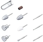 Frezarki do paznokci - Beurer Zapasowe nasadki do zestawu do manicure i pedicure MP 100 - miniaturka - grafika 1
