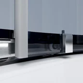 Kabiny prysznicowe - BRAVAT ID 70x100 szkło grafitowe ID-RCST70X100 - miniaturka - grafika 1