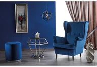 Fotele - Signal Fotel LORD Bluvel 86 granat - miniaturka - grafika 1