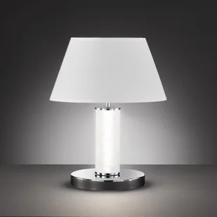 Wofi Lampa stołowa LED Luton, 2-pkt. cylinder i klosz - Lampy stojące - miniaturka - grafika 4