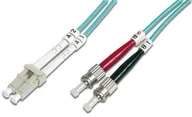 Kable - DIGITUS Digitus LWL Patch Cable LC/ST 50/125um 10 m Multimode Duplex bezhalogenowy, do 1 GB/S z dziennika pomiarów Pomarańczowy OM2 DK-2531-10 - miniaturka - grafika 1