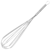 Przybory do gotowania - Zenker 42881 trzepaczka do piany z pętlami na wisząca 30 cm ze stali nierdzewnej, srebrny, 30 x 6 x 6 cm 42881 - miniaturka - grafika 1