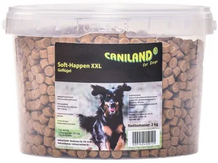 Caniland Caniland Soft drobiowe smakołyki XXL w wiaderku - 2 x 2 kg - Przysmaki dla psów Caniland Caniland Soft drobiowe smakołyki XXL w wiaderku - 2 x 2 kg - Przysmaki dla psów - miniaturka - grafika 1