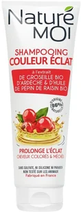 MOI Nature Szampon do włosów farbowanych z olejkiem z winogron 250ml - Szampony do włosów - miniaturka - grafika 3