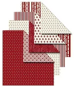 Podobrazia, bloki, papiery - Vivi Gade Design Copenhagen papier do origami, 10 x 10 cm, 50 różnych arkuszy z wzorem - miniaturka - grafika 1