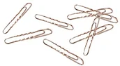 Spinacze i klipsy do papieru - DURABLE 129224 Spinacze 45 mm, pokryte miedzią, opak. 715 sztuk. 129224 - miniaturka - grafika 1