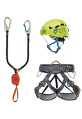Sprzęt wspinaczkowy - Climbing Technology Zestaw via ferrata Kit Ferrata Premium Galaxy - miniaturka - grafika 1