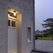 Lampy ogrodowe - Spotline SLV OVALISK CL zewnętrzna oprawa sufitowa natynkowa LED kolor antracytowy przełącznik CCT 3000/4000 K 1004677 - miniaturka - grafika 1