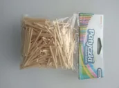 Zabawki kreatywne - All Patyczki kreatywne drewniane 42mm zapałki (500) PNZ 42 BREWIS - miniaturka - grafika 1