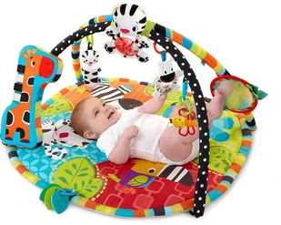Bright Starts Mata edukacyjna Aktywna Żyrafa - Maty edukacyjne - miniaturka - grafika 2