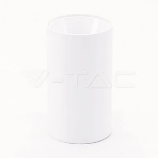 v-tac Oprawa Sufitowa V-TAC GU10 Okrągła Natynkowa Tuba Biała 80x140mm VT-882 - Oprawy, klosze i abażury - miniaturka - grafika 2