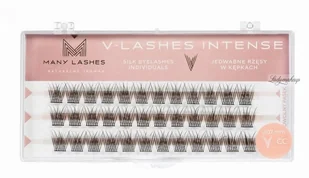 Many Beauty Many Beauty - Many Lashes - V-LASHES INTENSE Silk Eyelashes Individuals - Jedwabne rzęsy w kępkach - CC-16mm - Sztuczne rzęsy i akcesoria Many Beauty Many Beauty - Many Lashes - V-LASHES INTENSE Silk Eyelashes Individuals - Jedwabne rzęsy w kępkach - CC-16mm - Sztuczne rzęsy i akcesoria - miniaturka - grafika 1