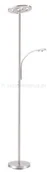 Lampy stojące - Leuchten Direkt Lola Smart Rocco lampa stojąca stal 1185855 - miniaturka - grafika 1