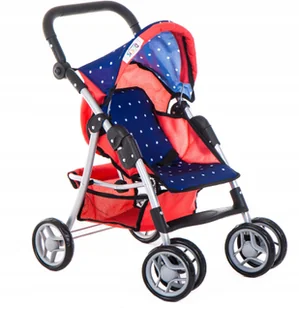 Duży wózek dla lalek Spacerówka +lalka Bobas Doris - Wózki dla lalek - miniaturka - grafika 15