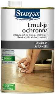 Starwax Emulsja ochronna do parkietu 1L 43360 - Inne artykuły czyszczące - miniaturka - grafika 3