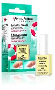 DermoFuture TENEX Precision odżywka do paznokci Siła Keratyny 9 ml - Odżywki do paznokci - miniaturka - grafika 2
