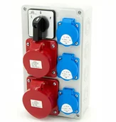 Bezpieczniki elektryczne - Rozdzielnica Rozdzielnia Z Wyłącznikiem L0P 3x230V - miniaturka - grafika 1