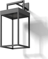 Lampy ogrodowe - LUCANDE Lucande Lynzy lampa solarna LED, czarna 38,3 cm - miniaturka - grafika 1