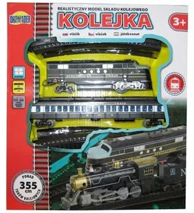 Dromader Kolejka Mała 355 cm 00505 - Kolejki i akcesoria - miniaturka - grafika 4