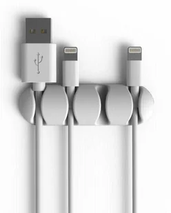 BlueLounge CableDrop multi uchwyt na 4 kable 2 szt biały ARBLLAPLCABDRM2 - Maskownice do kabli - miniaturka - grafika 10