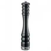 Pojemniki na przyprawy - Zassenhaus młynek do pieprzu drewno bukowe/stal nierdzewna śred 8 x 45 cm czarny ZS-020632 - miniaturka - grafika 1