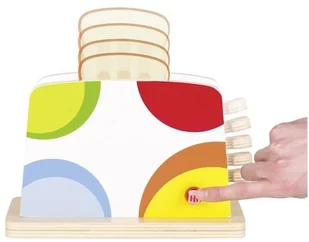 Goki DREWNIANY TOSTER zabawa w gotowanie GK 51583 - Zabawki AGD - miniaturka - grafika 3