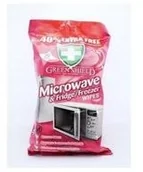 Inne artykuły czyszczące - Green Shield Chusteczki nawilżane 70 szt do mikrofalówek i lodówek Do mikrofalówek i lodówek 738-uniw - miniaturka - grafika 1