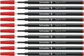 Cienkopisy - Schneider Topliner 970 cienkopis (pasuje do Topliner 911, 0,4 mm) opakowanie 10 szt. czerwony 4004675197023 - miniaturka - grafika 1