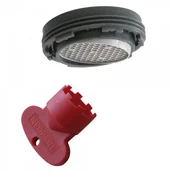 Akcesoria do armatury i ceramiki - Tres COMPLEMENTOS NASTAWNY PERLATOR + ZAWÓR CHROM 29961006 29961006 - miniaturka - grafika 1