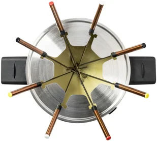 BESTRON Bestron Zestaw do founde AFD850CO, 1500 W, 1,5 L, miedziany - Zestawy do fondue - miniaturka - grafika 6