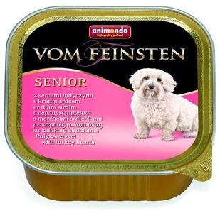 Animonda Dog Vom Feinsten Senior smak Serca Indyka 22x150g AAP 82981 - Mokra karma dla psów - miniaturka - grafika 2