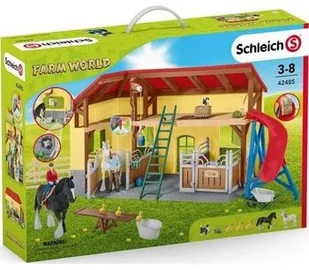 Schleich 42485 Farm World Końska stajnia - Figurki dla dzieci - miniaturka - grafika 2