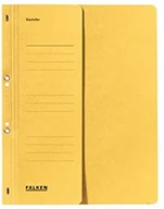 Koszulki na dokumenty - Herlitz Falken oesenhefter z kartonu z recyklingu, żółty 80003825 - miniaturka - grafika 1