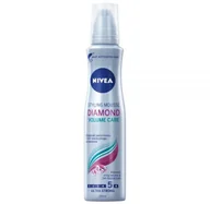 Kosmetyki do stylizacji włosów - Nivea Pianka do włosów Diamond Volume Care 150 ml - miniaturka - grafika 1